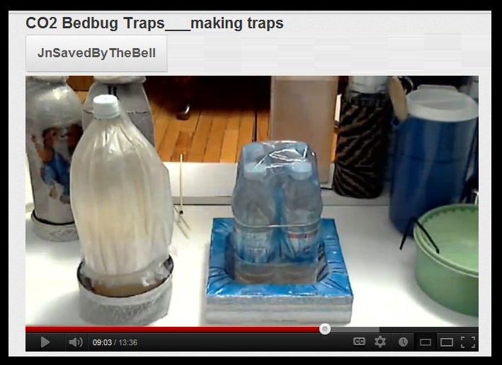 4 bottle Co2 bedbug trap